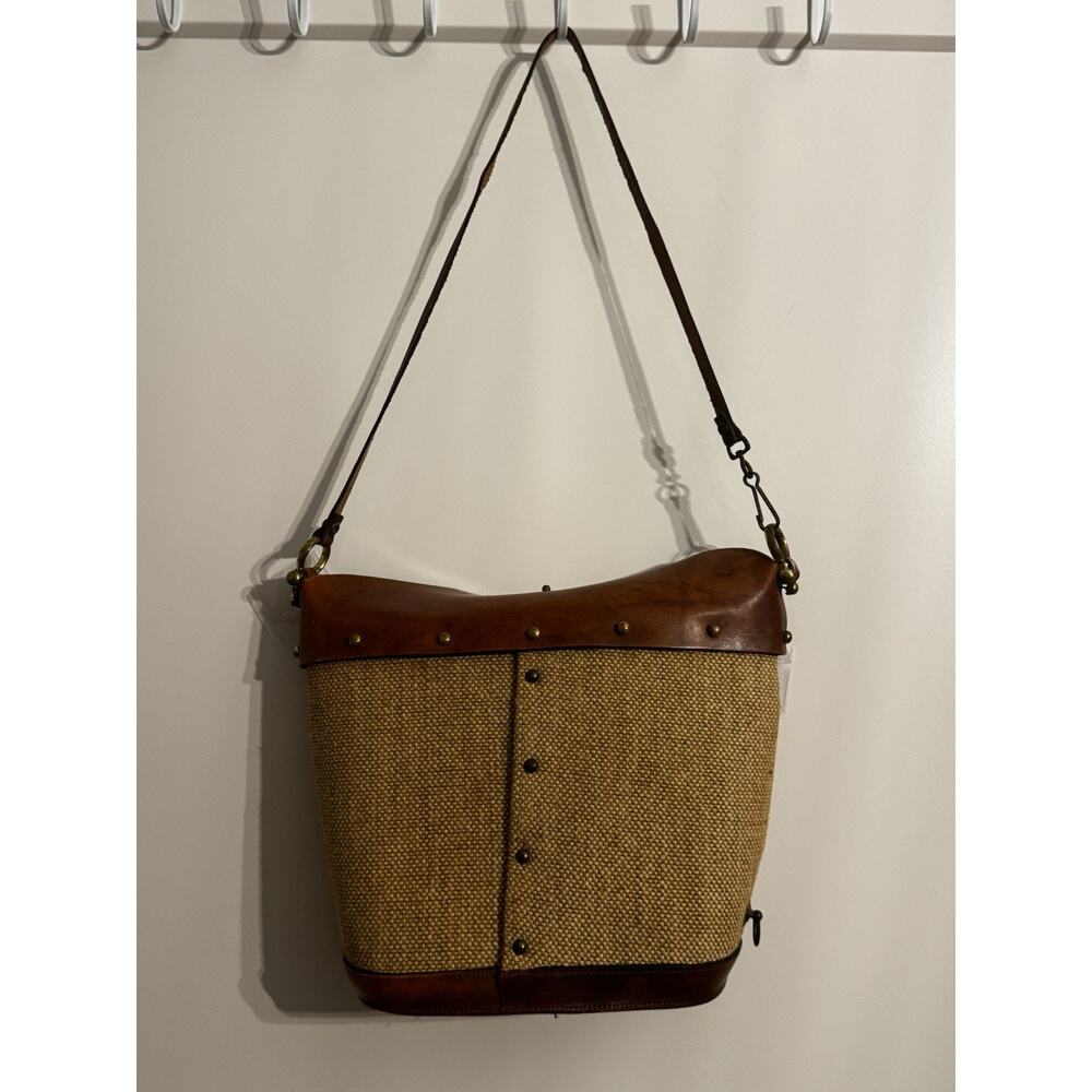 VINTAGE A.E. Phelps New York Leather Purse Walking Horse Preppy Hand Made Boho - Picture 16 of 16